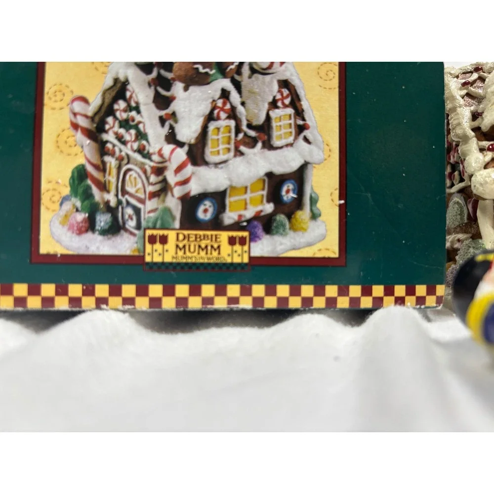 Incomplete Debbie Mumm‎ Gingerbread Spreader House Set Boston Warehouse 2001